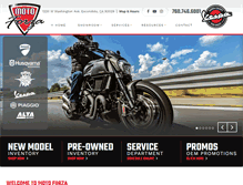 Tablet Screenshot of moto-forza.com